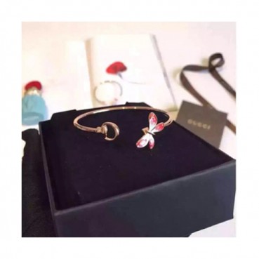 Gucci hearts Rose Gold Bangle  -구찌  여성용 팔지18k 도금 로즈 골드 팔찌 guc0006.