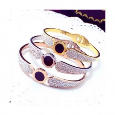 BULGARI hearts Rose Gold,White Gold,Rose,Yellow Gold Bangle  -불가리  여성용 팔지18k 도금 화이트 골드,로즈 골드,옐로우 골드 팔찌 BUL0024.