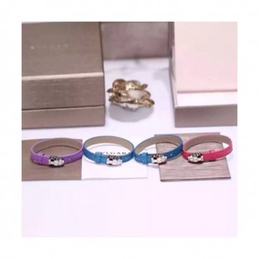 BULGARI hearts  Gold Bangle  -불가리  여성용 팔지18k 도금  팔찌 BUL0022.3컬러(블루,퍼플,핑크)