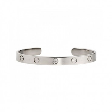 [까르띠에] 러브 브레이슬릿 화이트 골드 B6032517 커플팔찌 - ca0008z Cartier Love Bracelet White Gold