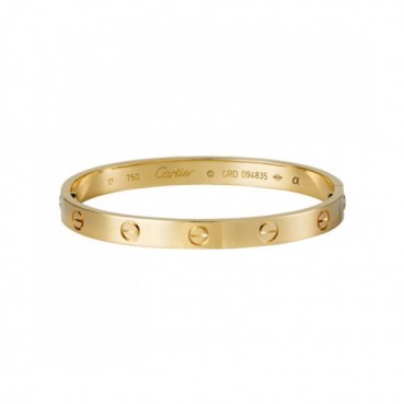 [까르띠에] 러브 브레이슬릿 18k옐루골드 B6035417 커플팔찌 - ca0003z Cartier Love Bracelet 18k Yellow Gold