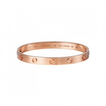 [까르띠에] 러브 브레이슬릿 로즈골드 B6035617 커플팔찌 - ca0001z Cartier Love Bracelet Rose Gole