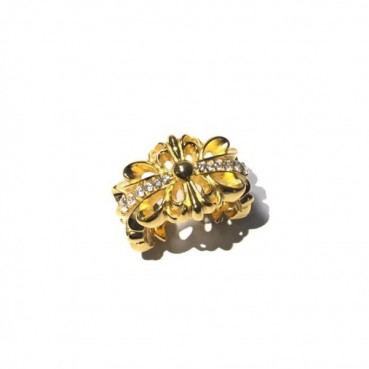 크롬하츠 남/녀 골드 반지 - Chrome Hearts Unisex Gold Ring 