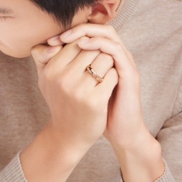 불가리 남/녀 세르펜티 바이퍼 링 - Bvlgari Unisex Serpenti Viper Ring 