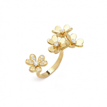 반클리프 앤아펠 여성 프리볼 비트윈 링 - Van Cleef&Arpels Womens Frivole RIng 