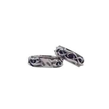 크롬하츠 남/녀 실버 반지 - Chrome Hearts Unisex Silver Ring 