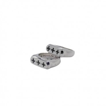 크롬하츠 남/녀 실버 반지 - Chrome Hearts Unisex Silver Ring 
