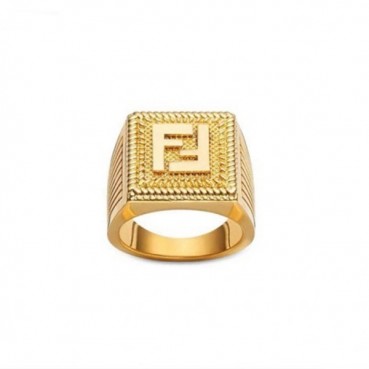 펜디 남성 골드 반지 - Fendi Mens Gold Ring 
