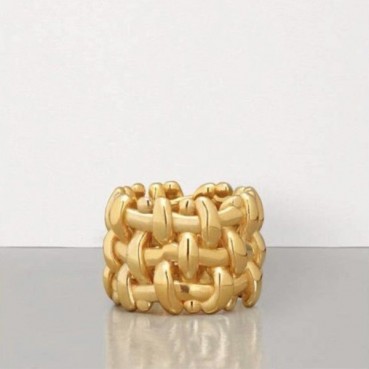 보테가베네타 여성 골드 반지 - Bottega veneta Womens Gold Ring 