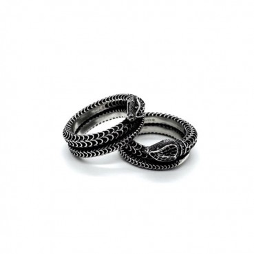 구찌 남/녀 화이트 골드 반지 - Gucci Unisex White Gold Ring 