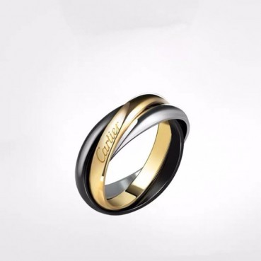 까르띠에 여성 화이트 골드 반지 - Cartier Womens White Gold Ring 