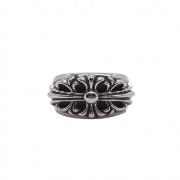 크롬하츠 남/녀 실버 반지 - Chrome Hearts Unisex Silver Ring 