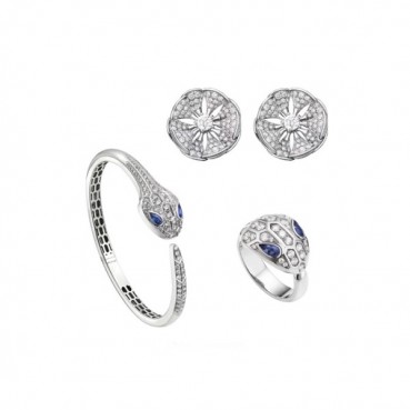 불가리 여성 화이트 골드 반지 - Bvlgari Womens White Gold Ring 