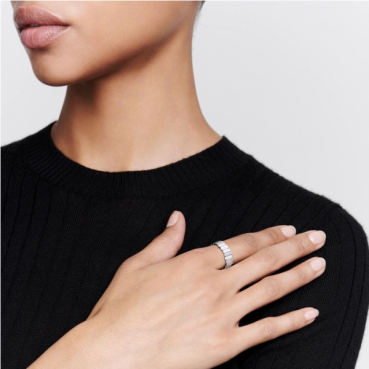 디올 여성 화이트골드 반지 - Dior Unisex WhiteGold Rings 