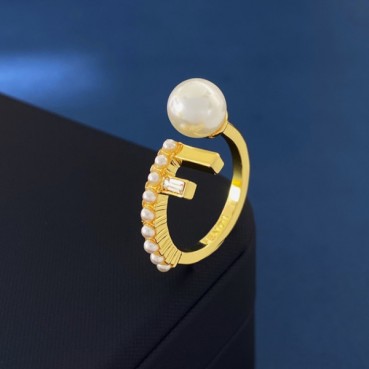 펜디 여성 골드 반지 - Fendi Womens Gold Ring 