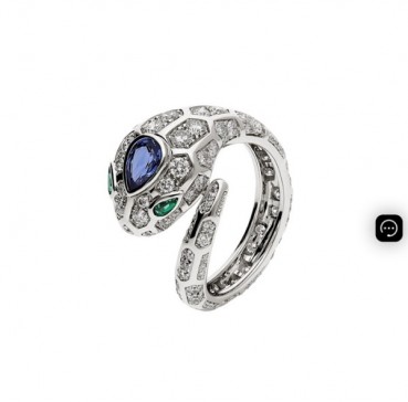 불가리 여성 화이트 골드 반지 - Bvlgari Womens White Gold Ring 