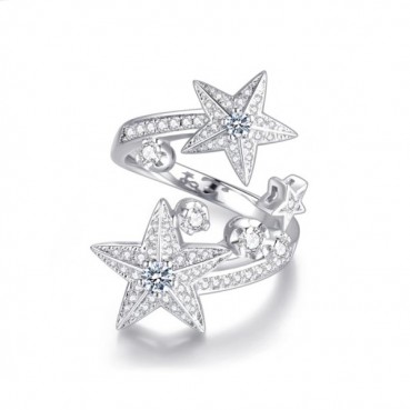 샤넬 여성 화이트 골드 반지 - Chanel Womens White Gold Ring 