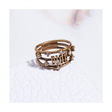 Dior  Yellow Gold Ring -디올 여성용 옐로우 골드 반지 dio0042.