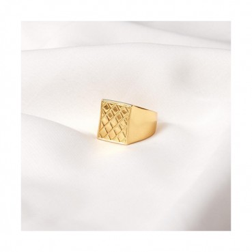 Celine  Yellow Gold Ring -셀린느 여성용 옐로우 골드 반지Cel0020.