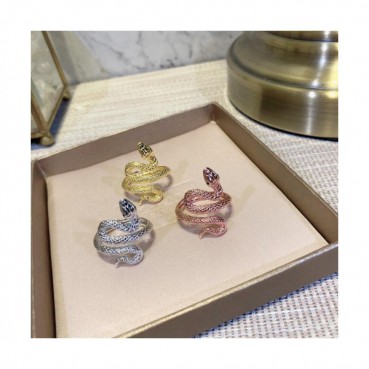 BULGARI  Ring -불가리 여성용 18K 도금 골드 반지 BUL0060.컬러(옐로우 골드,화이트 골드,로즈 골드)