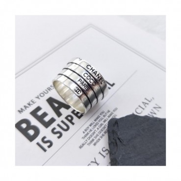 Chanel White Gold  Ring - 샤넬 여성용 화이트 골드 반지 Cha0004.
