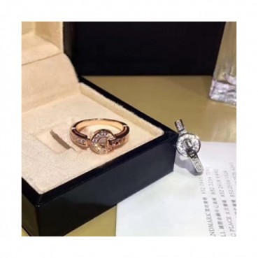 BULGARI White Gold/Rose Gold  ring - 불가리 여성용 화이트 골드/로즈 골드 반지 BUL0032.