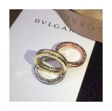 BULGARI White Gold/Rose Gold/Yellow Gold  ring - 불가리 여성용 화이트 골드/로즈 골드/옐로우 골드 반지 BUL0031.