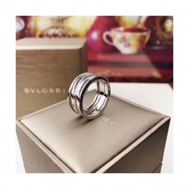 BULGARI White Gold  ring - 불가리 여성용 화이트 골드 반지 BUL0030.