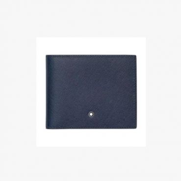 Montblanc Unicef Mens Logo Leather Bifold Wallet - 몽블랑 남성 신상 로고 레더 반지 Mont008x.블랙