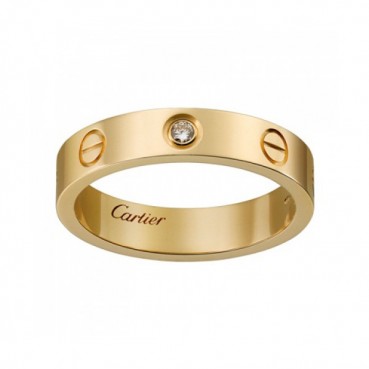 [까르띠에] Love 웨딩 밴드, 다이아몬드 1개 18k 옐로 골드 B4056100 커플링 - ca0016z Cartier Love wedding band, 1 diamond Yellow Gold