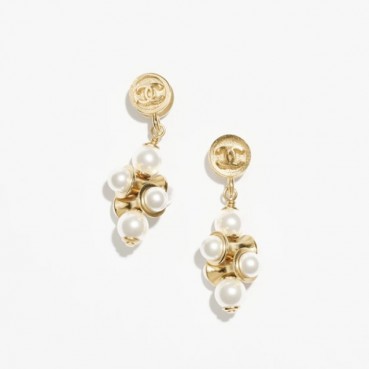 샤넬 여성 펜던트 이어링 - Chanel Womens Pendant Earrings 