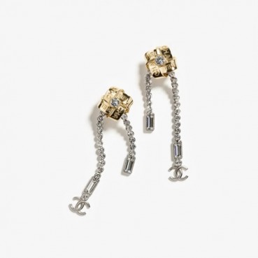 샤넬 여성 골드 이어링 - Chanel Womens Gold Earring 