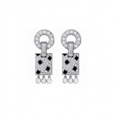 까르띠에 여성 실버 이어링 - Cartier Womens Silver Earrings 