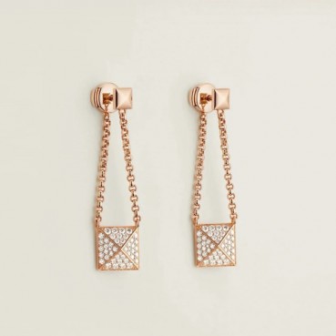 에르메스 여성 골드 이어링 - Hermes Womens Gold Earring 