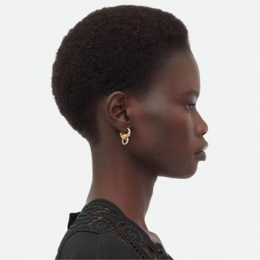 보테가베네타 여성 옐로우 골드 이어링 - Bottega veneta Womens Yellow Gold Earring 