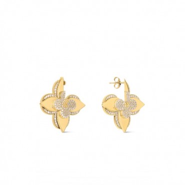 루이비통 여성 골드 이어링 - Louis vuitton Womens Gold Earring 