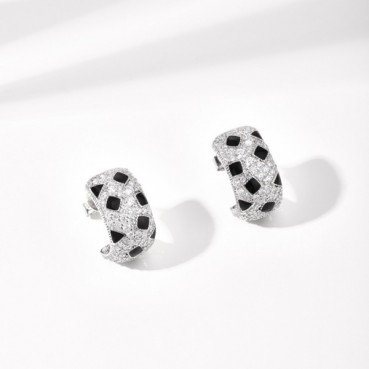 까르띠에 여성 실버 이어링 - Cartier Womens Silver Earrings 