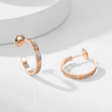 까르띠에 여성 골드 이어링 - Cartier Womens Gold Earring 
