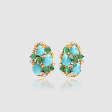 샤넬 여성 골드 이어링 - Chanel Womens Gold Earring 