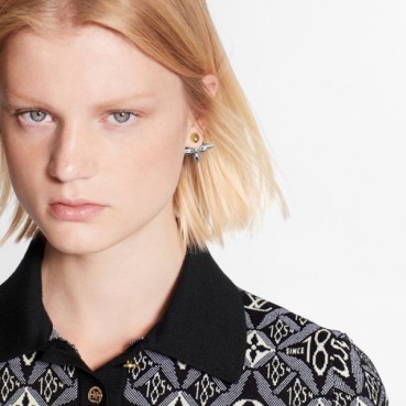 루이비통 여성 골드 이어링 - Louis vuitton Womens Gold Earring 