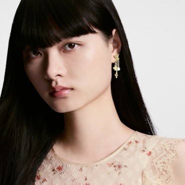 루이비통 여성 골드 이어링 - Louis vuitton Womens Gold Earring 