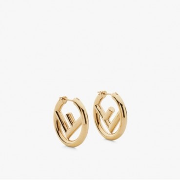 펜디 여성 골드 이어링 - Fendi Womens Gold Earring 