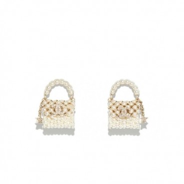 샤넬 여성 골드 이어링 - Chanel Womens Gold Earring 