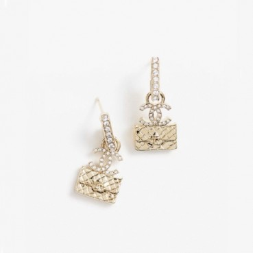 샤넬 여성 골드 이어링 - Chanel Womens Gold Earring 