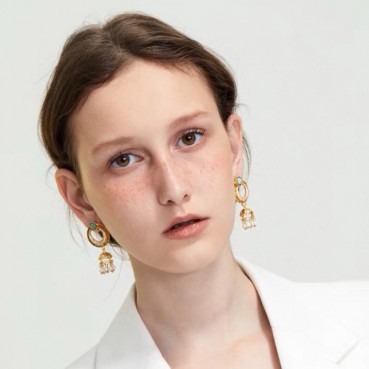 보테가베네타 여성 골드 이어링 - Bottega veneta Womens Gold Earring 
