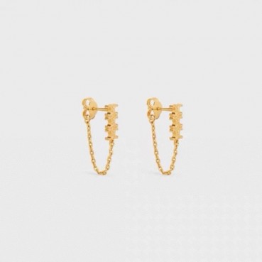 셀린느 여성 골드 이어링 - Celine Womens Gold Earring 