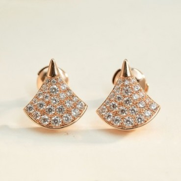 불가리 여성 로즈 골드 이어링 - Bvlgari Womens Rose Gold Earring 