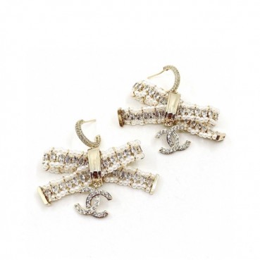 샤넬 여성 골드 이어링 - Chanel Womens Gold Earring 