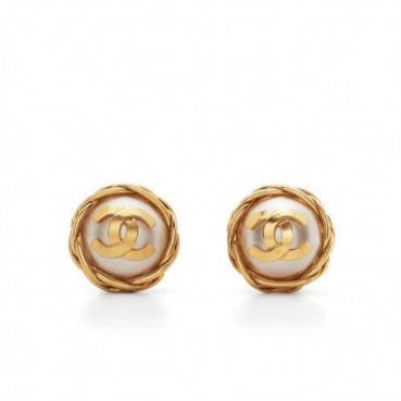 샤넬 여성 골드 이어링 - Chanel Womens Gold Earring 