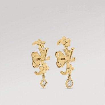 루이비통 여성 골드 이어링 - Louis vuitton Womens Gold Earring 